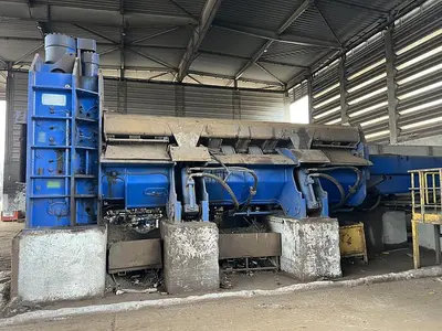 USED 2010 METSO LINDEMANN PRESS SHEAR LIS 616-8 FA 60-21-10
