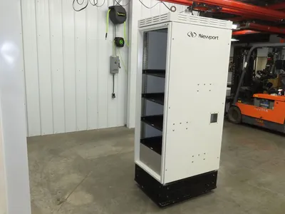 Hoffman Electrical Enclosure Server Rack Cabinet 19" ID Wide Air Cooled 76" H
