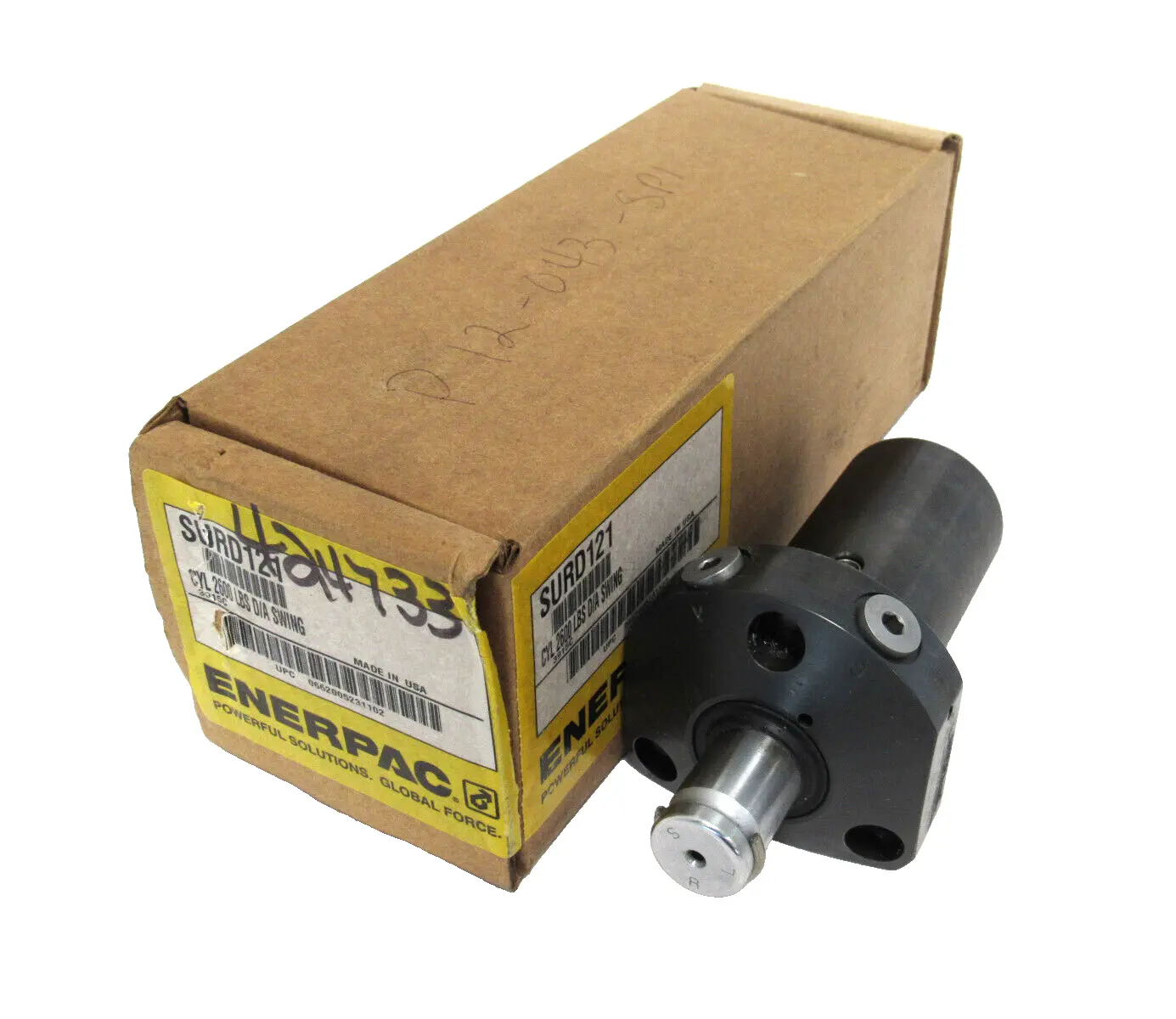 NEW ENERPAC SURD121 SWING CYLINDER 2600LBS A1314C