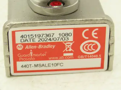 Allen Bradley 440T-MSALE10FC Guardmaster Trapped Key Interlock Switch No Key