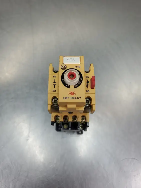 Used Allen-Bradley 700-F220A1 Ser B Contactor w/196-FT Timer Relay Relays & Switches | Palmetto Automation #1150778
