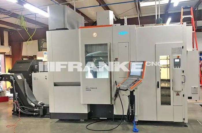 Used 2019 MIKRON MILL MILL P 500 U DYNAMIC Vertical Machining Centers (5-Axis or More) | FRANKE CNC, LLC #1382650
