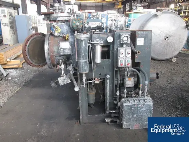 Used Lodige-Littleford 1.8 Cu Ft Littleford Mixer, Model DVT 50, 304 S/S, JKT, 450# Plow Mixers Ohio US | Federal Equipment Company #128827