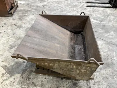 2 CU YD X 4,000 LBS JESCO DUMP HOPPER: STOCK #23212
