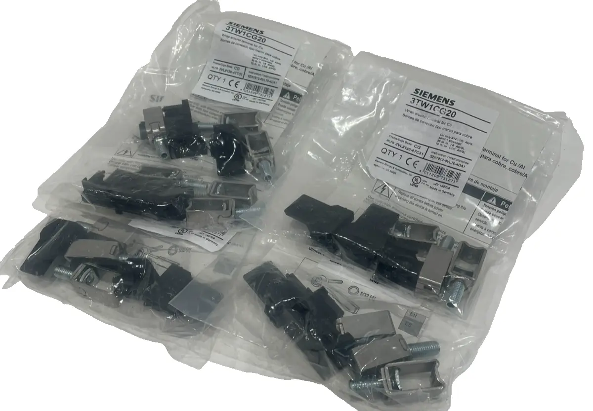 NEW SIEMENS 3TW1CG20 WRAP AROUND TERMINAL LOT OF 4