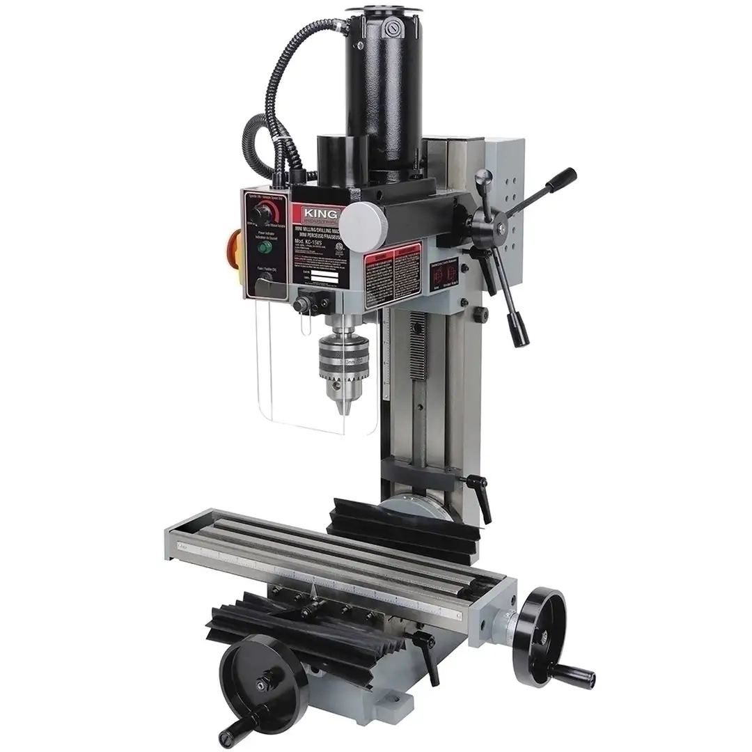 New | in-Stock KING CANADA KC-15VS Milling & Drilling Machines (Combo) British Columbia CA | Lenmark #274414