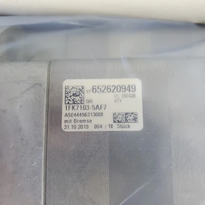 Siemens Siemens 652620949 1FK7103-5AF7 Servo Motors | American Industrial Supply Co. (7)