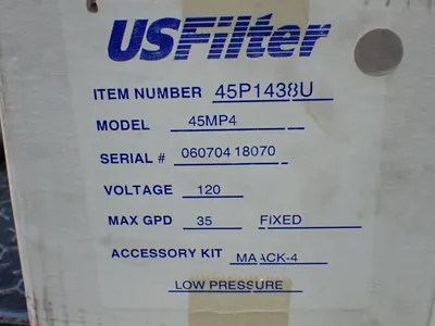 NEW US FILTER 45MP4
