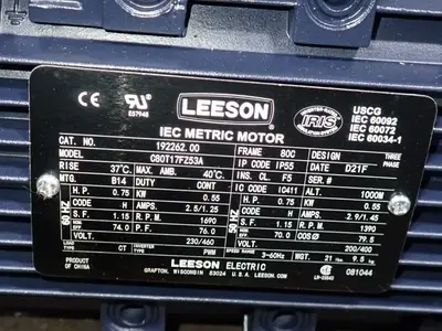 USED LEESON C80T17FZ53A