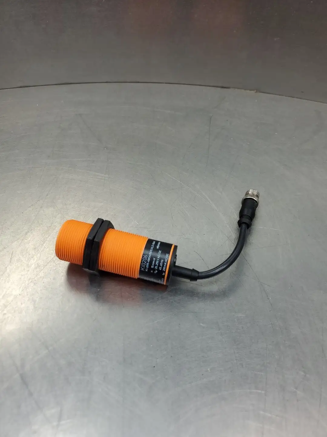 IFM KI0206 Programmable Non-Flush Mountable Capacitive Sensor. 5E-1/4