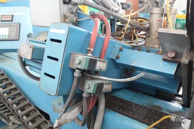 HAUTAU MODEL #CC15M DOUBLE END CHAMFER MACHINE: STOCK #10957