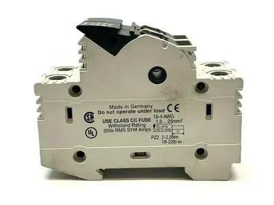 31 296 | Wohner  Fuse Holder 30A 600V Class CC - Used