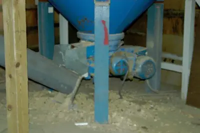 Hatlapa Wooden Waste Disposal System Vertical Tub Grinder Auger