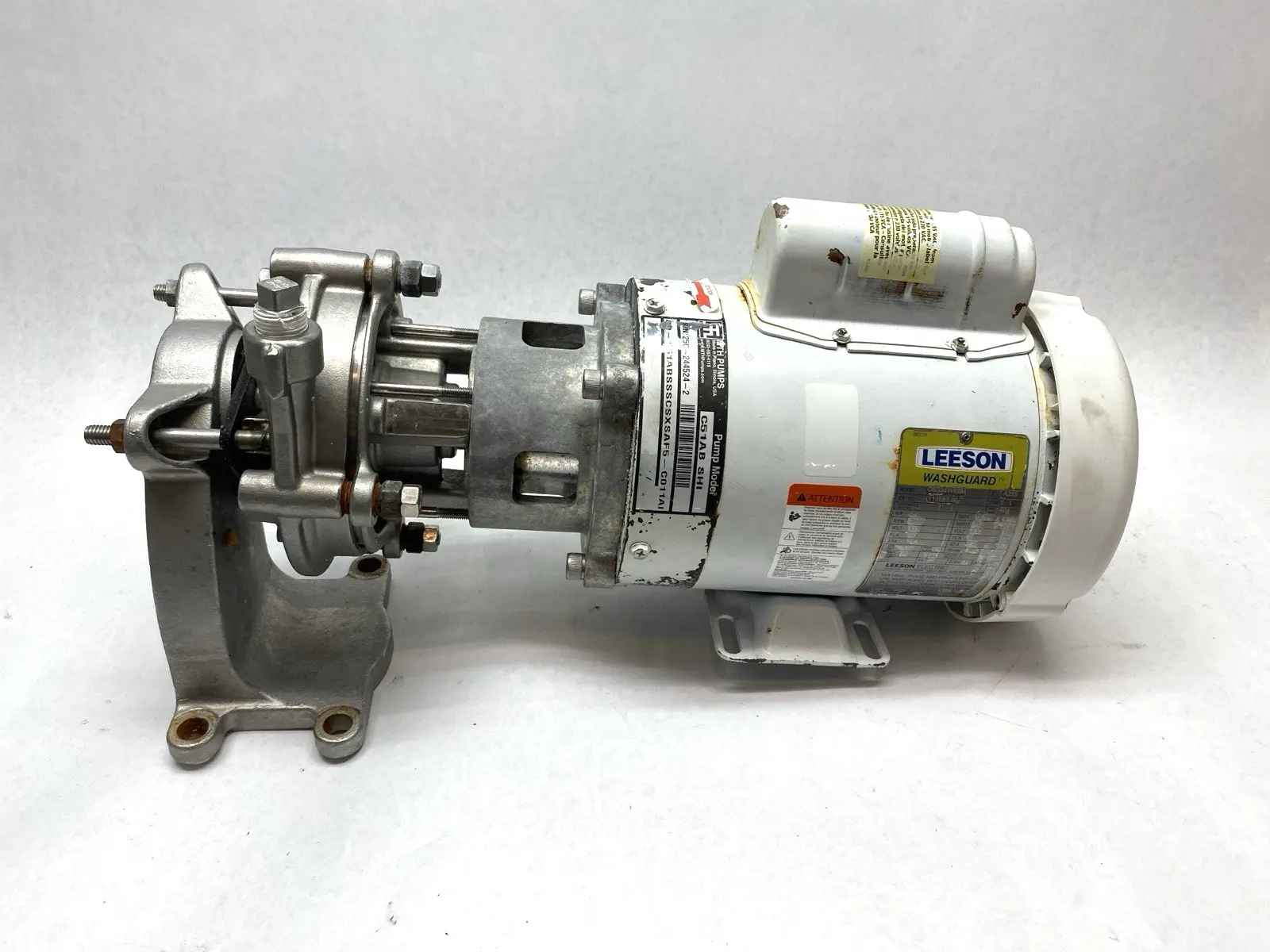 80-C51ABSSSCSXSAF5-C011AI | MTH Pumps  Close Coupled Centrifugal Pump C51AB SHI - Used