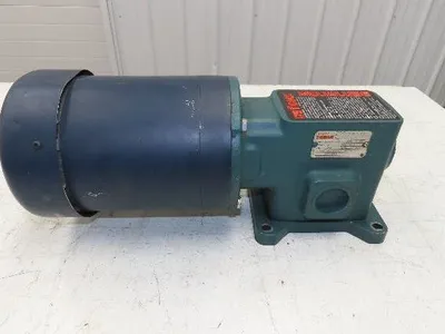 Dodge Leeson MR94868 Gear Motor 25:1 Reducer 69 RPM 3/4Hp 230/460V 3PH LH 56C