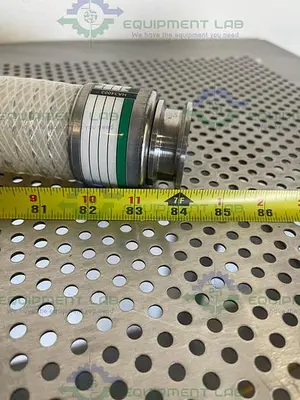 USED SANI-TECH STHT-WR-1500 84" WIRE-REINFORCED HOSE W/ 1 1/2" SANITARY FITTING