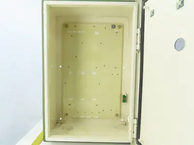 20-3-3/4x215-3/4x6-3/4" Hinged Door Electrical Enclosure W/Back Plate Keyed Lock