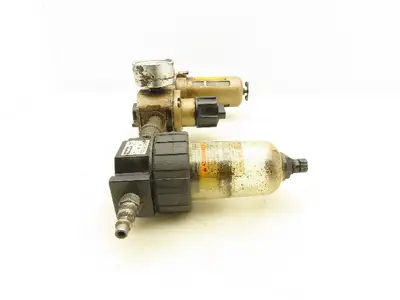 Parker CKD 06F11BC Pneumatic Compressed Air Filter Regulator Lubricator Assembly