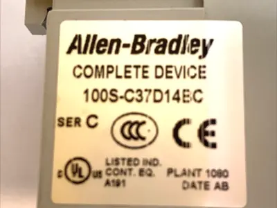 Used Allen Bradley Ser. C Guardmaster Safety Contactor 37A Line Side PLC Contactors Michigan US | Maverick Industrial Sales #1398415