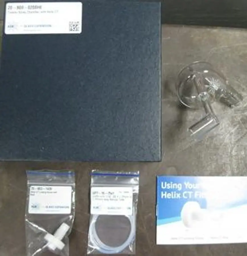 QTY. 1. GE GLASS EXPANSION TWISTER SPRAY CHAMBER W...