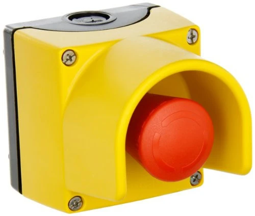 Siemens 3SB3801-0DF3 Standard Operator Enclosure & E-Stop Mushroom Pushbutton [New]
