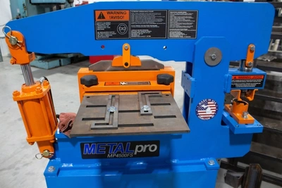 Metal Pro MP45SSE Fabricating Machinery, Hydraulic Iron Worker, Parts | Holland Equipment Hunters, Inc. (3)