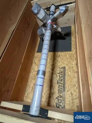 NEW Pfaudler 500 Gal Pfaudler Glass Lined Agitator Shaft