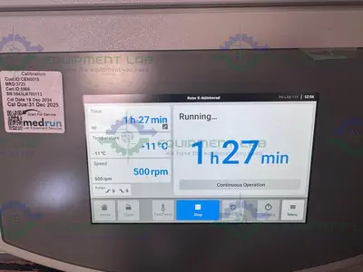 USED EPPENDORF 5910RI REFRIGERATED CENTRIFUGE W/ S-4X UNIVERSAL ROTOR 4500 RPM