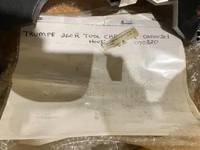 USED TRUMPF 260R TOOL CHANGER CAROUSEL HOUSING