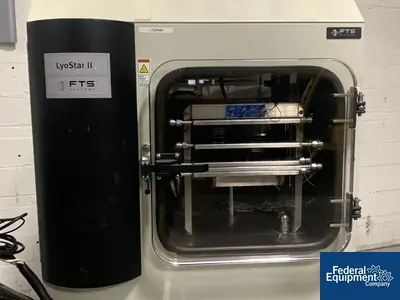 USED FTS 6.1 Sq Ft FTS Lyostar II, Freeze Dryer, S/S