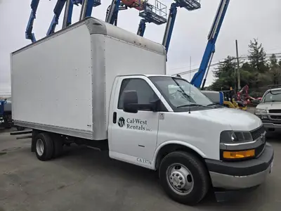 Used 2018 CHEVROLET EXPRESS 3500 Box trucks California US | Ben Kaplan Equipment #1359509