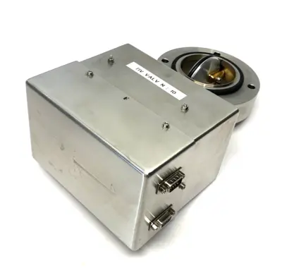 Stainless Steel TIV Butterfly Valve, 68mm ID, 130mm OD, RS232 9-pin Connection