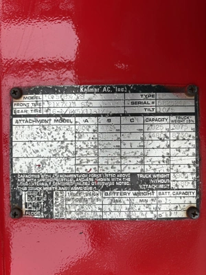 USED 2005 KALMAR C50BXPS