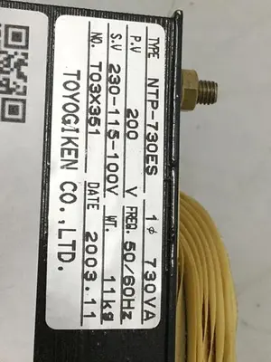 USED TOYOGIKEN NPT-730ES