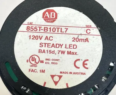 USED ALLEN-BRADLEY 855T-B10TL7