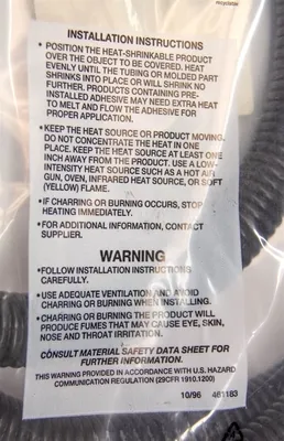 Raychem _UNKNOWN_ Heat Shrink Tubing & Sleeves | ANACAPA EQUIPMENT BROKERS, INC (5)