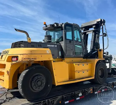 Used 2018 HYUNDAI 160D-9 Internal Combustion Forklifts: Pneumatic Tire Florida US | Forklift Exchange #1274786