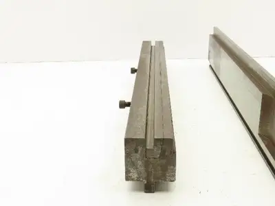Press Brake U Bend Die Set 24" Long 3/8" Wide 1/2" Deep 1/2" Tang