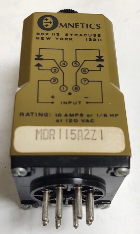 New | in-Stock Omnetics MDR-115A2Z1 Relays & Switches Kentucky US | Edwards Industrial Repair #974516
