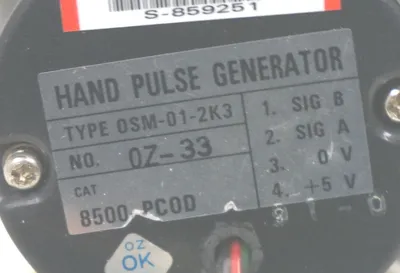 ALLEN BRADLEY 8500-PC0D HAND PULSE GENERATOR 0SM-01-2K3