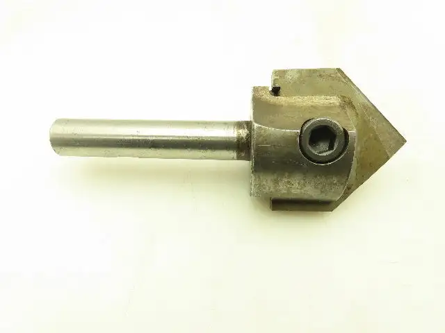 1" Dia Straight Shank Spade Drill Insert Holder 3-7/16" Blade