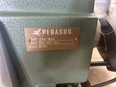 Pegasus/Wilcox & Gibbs E54-186A Industrial Sewing Machine w/ Efka V734 Control