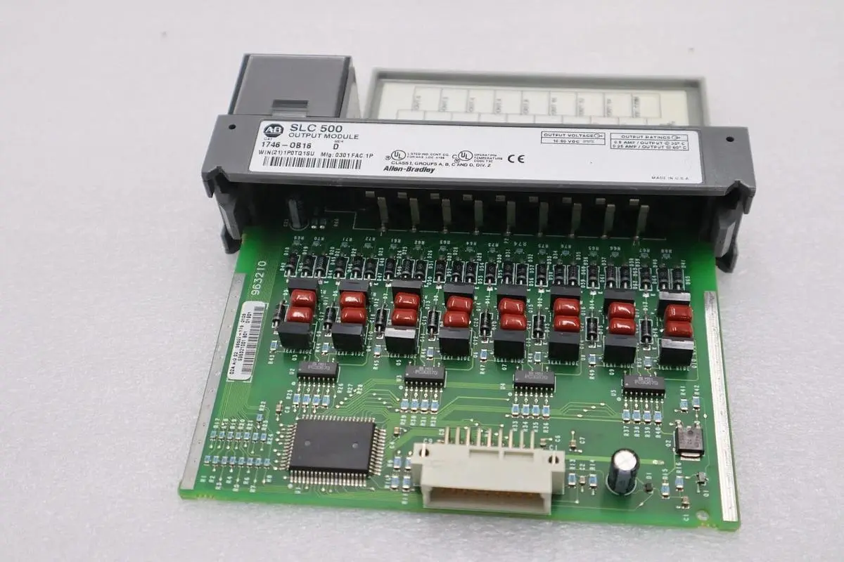 Allen Bradley 1746-OB16 Ser. D SLC 500 16-Point DC Output Module STOCK K-101-D
