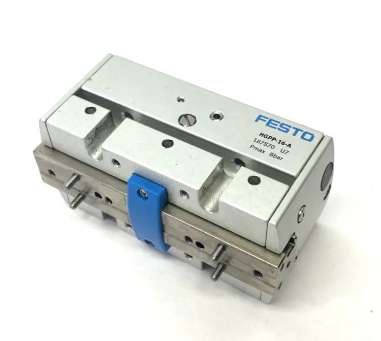 Used Festo 2-Jaw Parallel Gripper, 5mm Stroke per Jaw, 102N Force, 187870 Parts (Hydraulics and Pneumatics) Michigan US | Maverick Industrial Sales #1393211