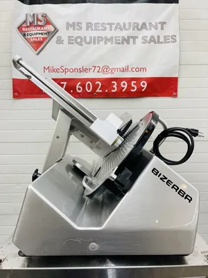 Bizerba GSPH 2015 Manual Deli Slicer Refurbished, Tested, Working!