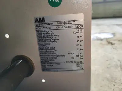USED 2005 ABB AA3D1777XX00000