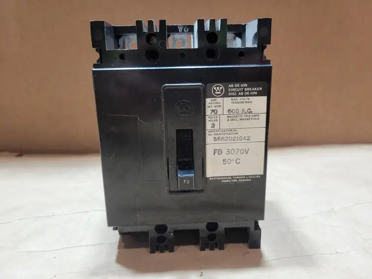 Used WESTINGHOUSE FB3070V Switchgears British Columbia CA | Lenmark #835727