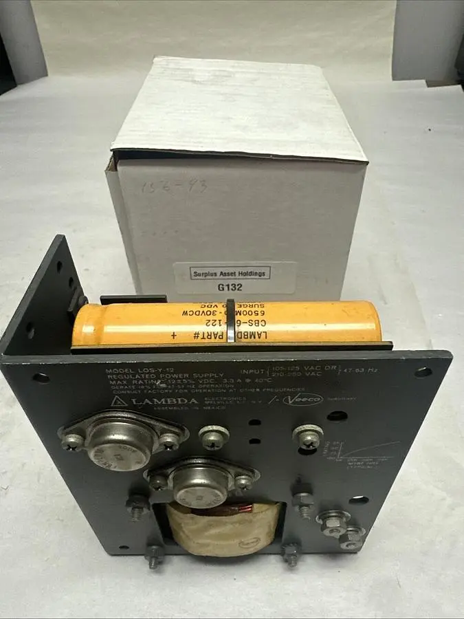 Used LAMBDA LOS-Y-12 Miscellaneous Equipment (Electrical & Power) Ohio US | Surplus Asset Holdings #1262541