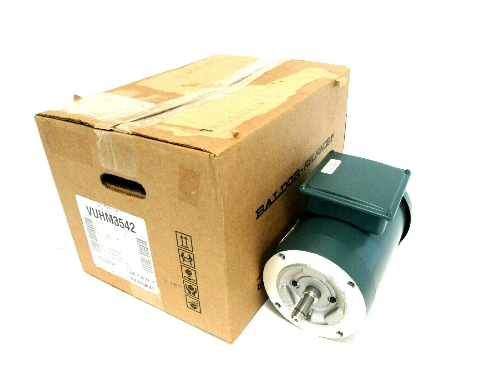 NEW BALDOR VUHM3542 MOTOR .75HP 230/460V 1735RPM 5/8" DIA. 35X042N906G1