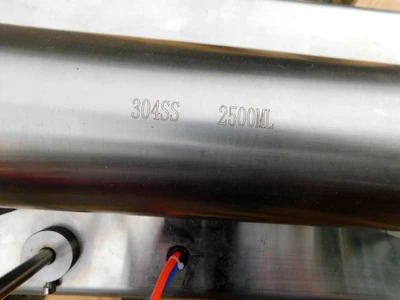 USED SINGLE PISTON FILLER 2500 ML